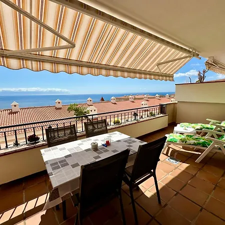 Daire Santiago Seaview - Sun Terrace And Pool