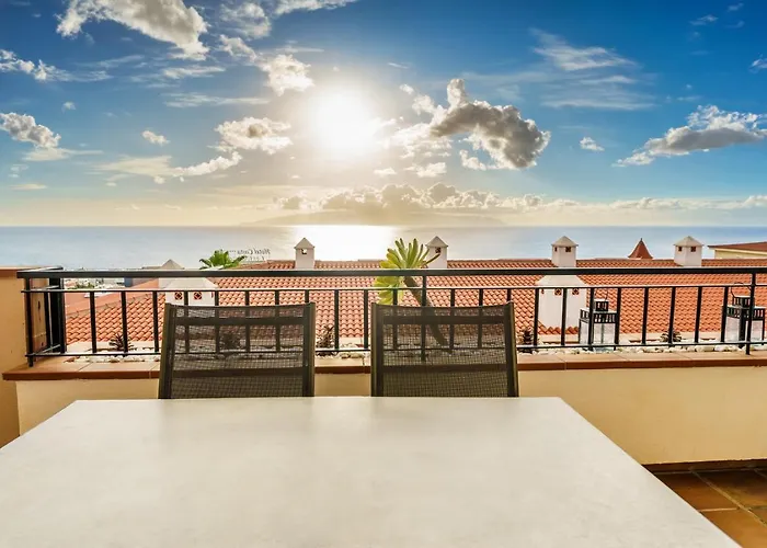 Santiago Seaview - Sun Terrace And Pool Апартаменты Пуэрто-де-Сантьяго