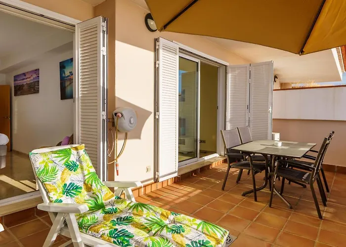 Santiago Seaview - Sun Terrace And Pool Апартаменты Пуэрто-де-Сантьяго
